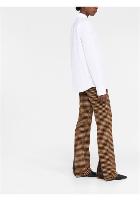 White long-sleeved shirt - women JIL SANDER | J04DL0003J45001100